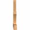 Ekena Millwork Redmond Smooth Timber Gable Bracket, Western Red Cedar, 96"W x 40"H x 3 1/2"D x 5 1/2"F, 10/12 Pitch GBW096X40X0406RED00SWR - alternate 2